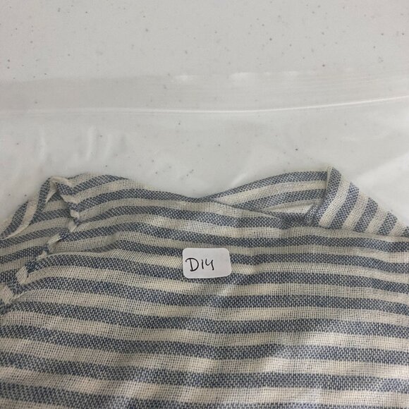 Anthropologie Kimono Lightweight Sleeveless Tassels Striped Womens One Size - Picture 8 of 8